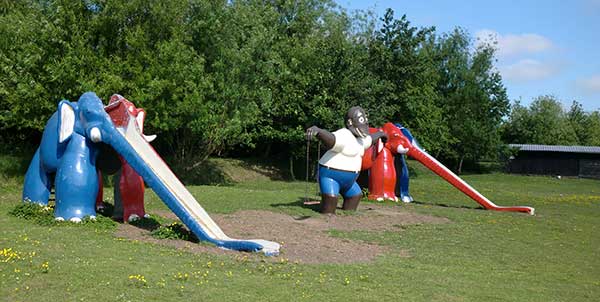 elephant slides